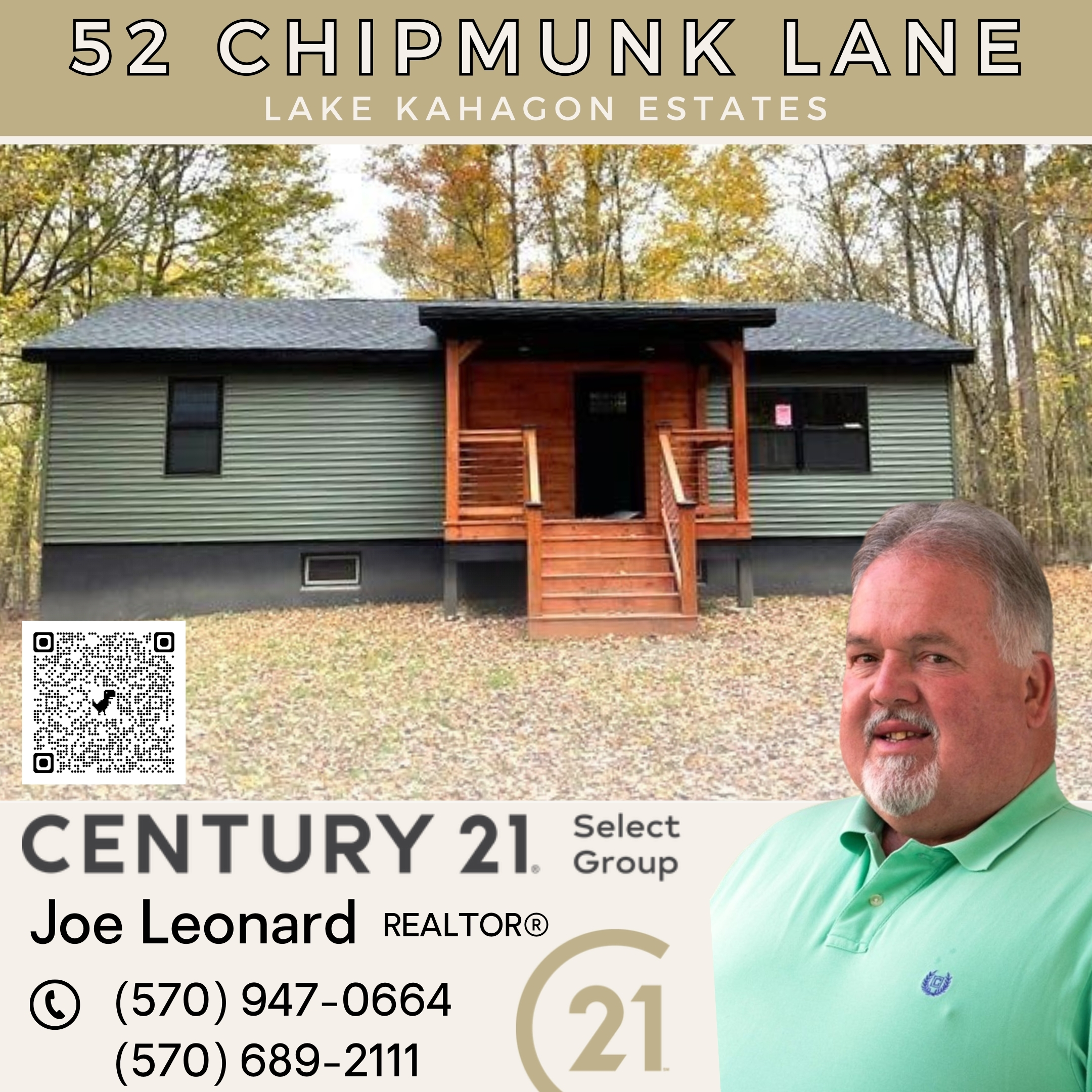 52 Chipmunk Lane Renovated Ranch in Lake Kahagon Estates